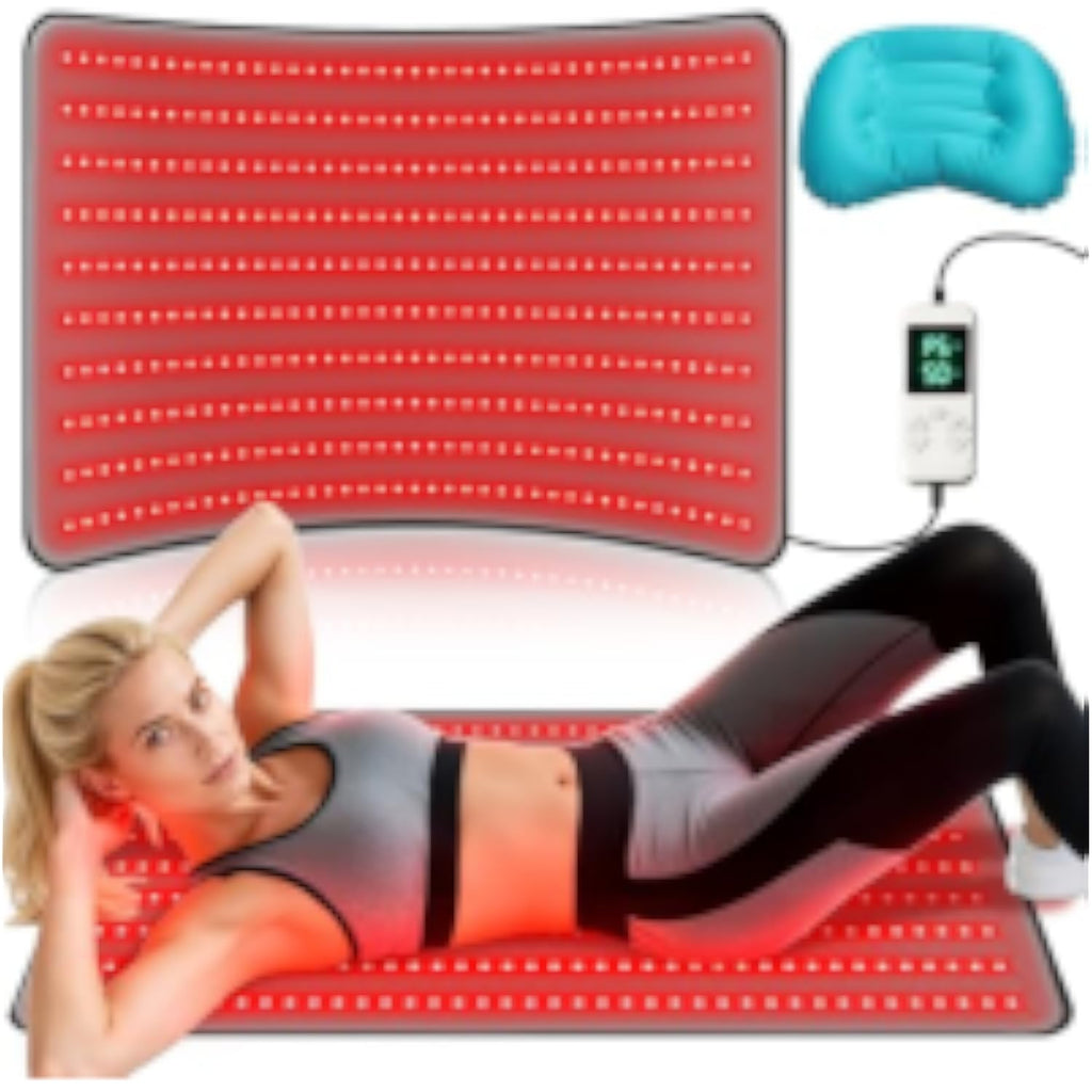 Cordless Red Light Therapy Glove for Hand, 5000mAh Rechargeable Dual-Sided 112 LEDs 660nm&850nm Infrared Light Therapy Device for Hand Finge