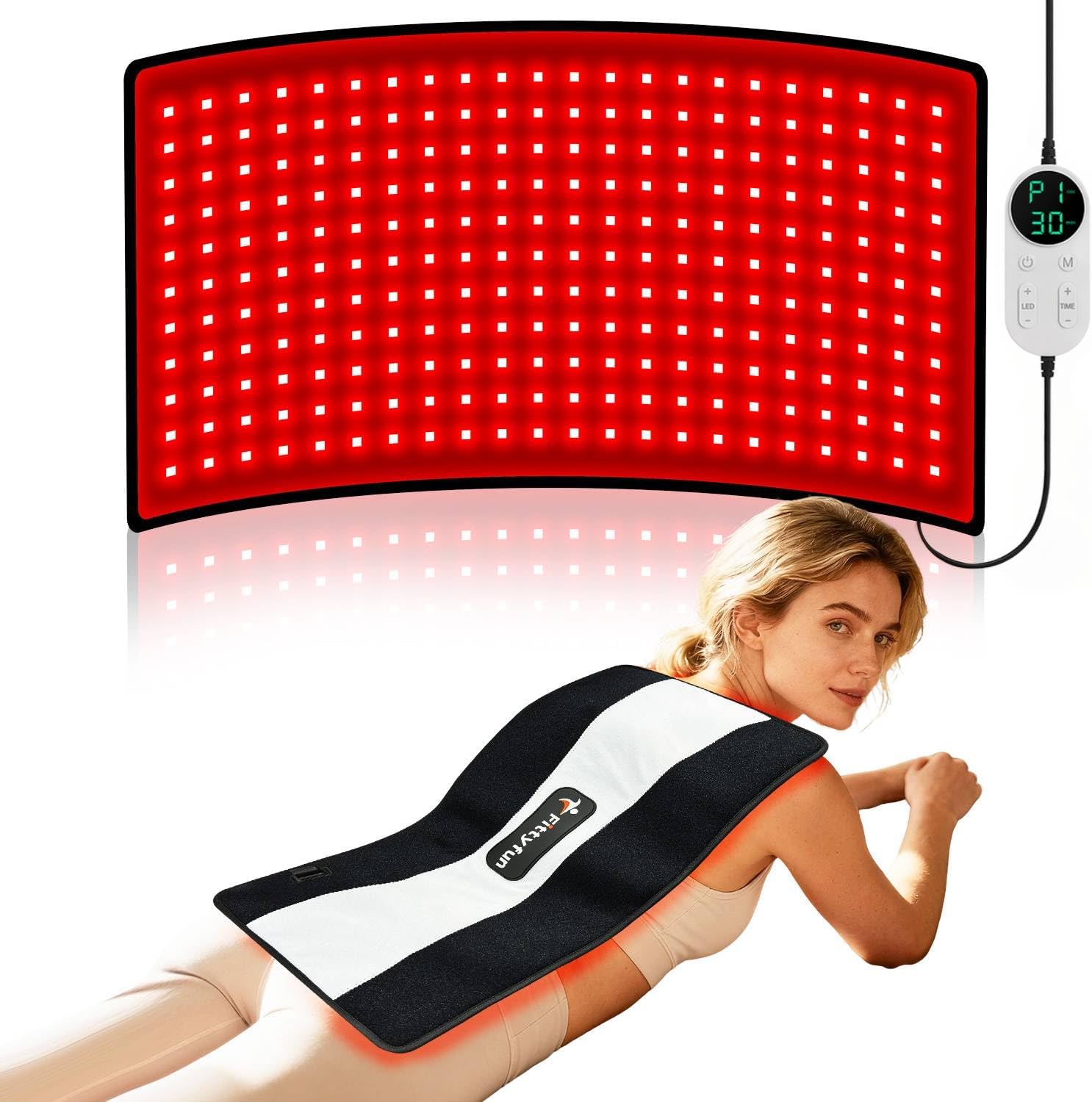 24"x12" Large Near Infrared Light  Belt, LumaPeak Large Red Light Body Pad