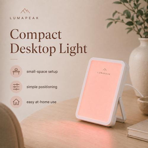 LumaPeak Beam Mini Panel compact desktop light format