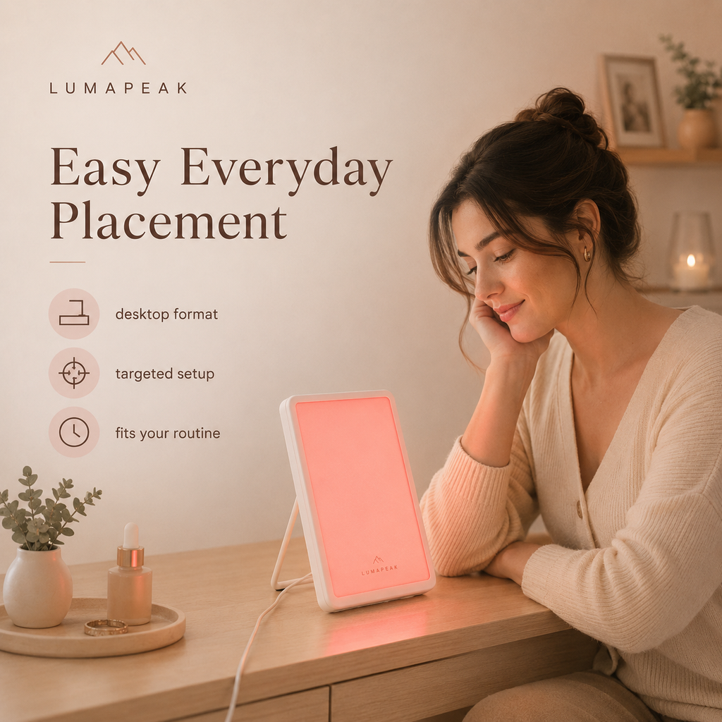 LumaPeak Beam Mini Panel easy everyday desktop placement