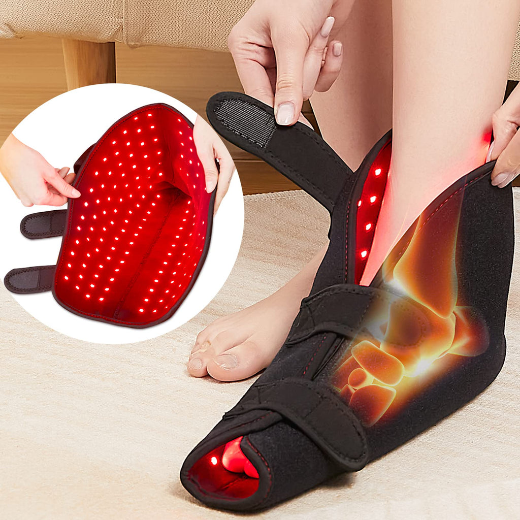LumaPeak wearable LED foot and ankle light boot