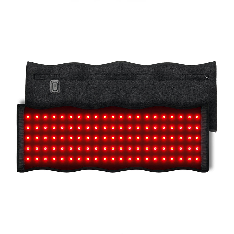 LumaPeak flexible red light waist and back belt