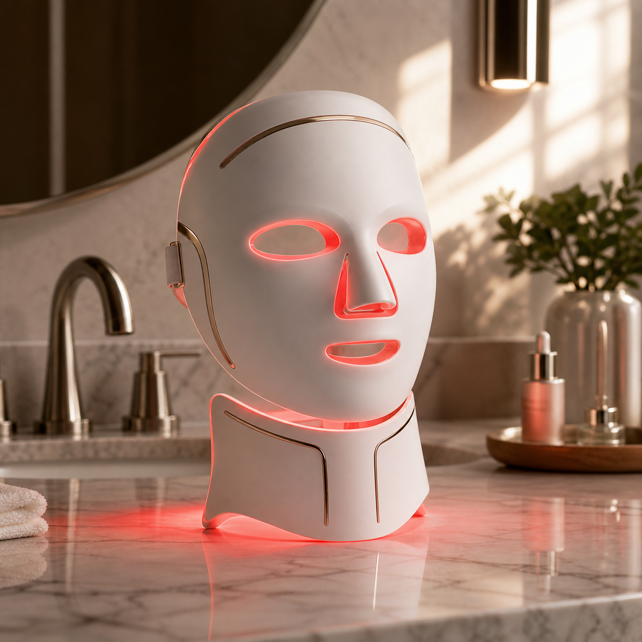 GlowCare LED Face and Neck Mask 01