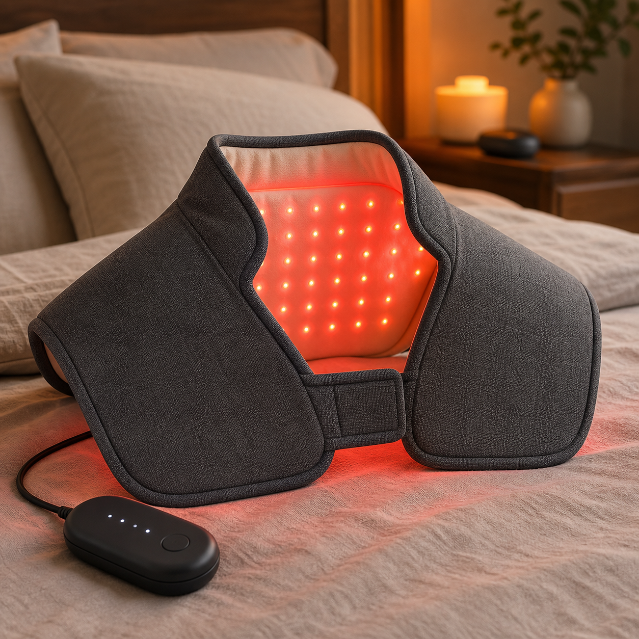 LED Red Light Face and Neck Wand 42