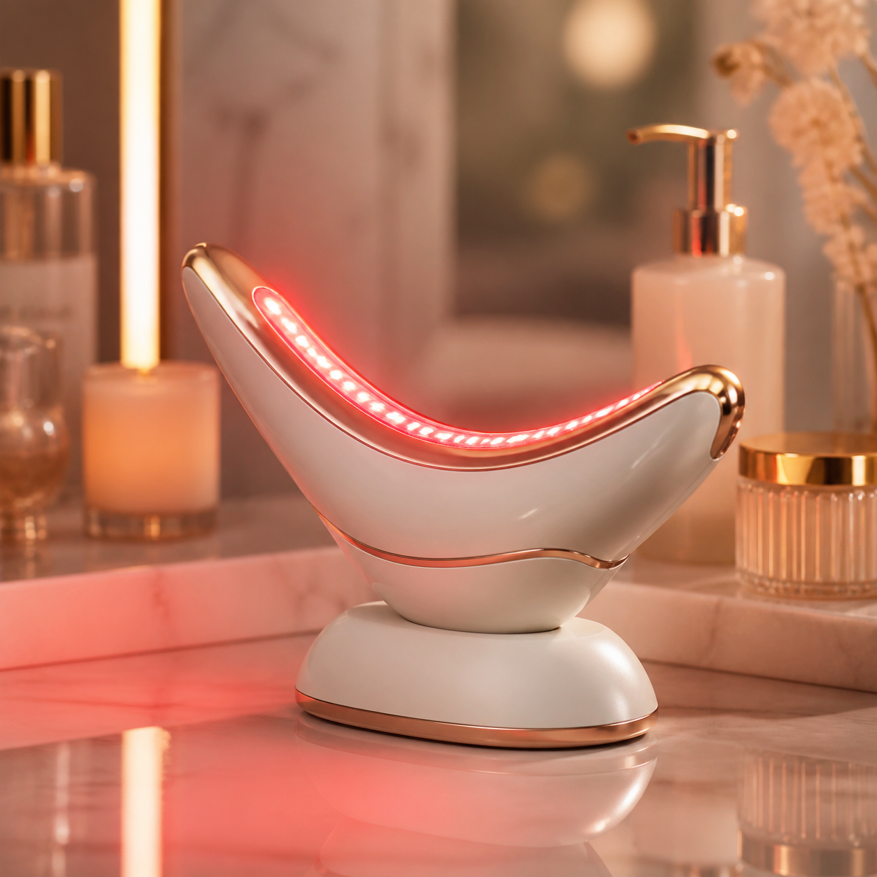 LED Red Light Face and Neck Wand 43