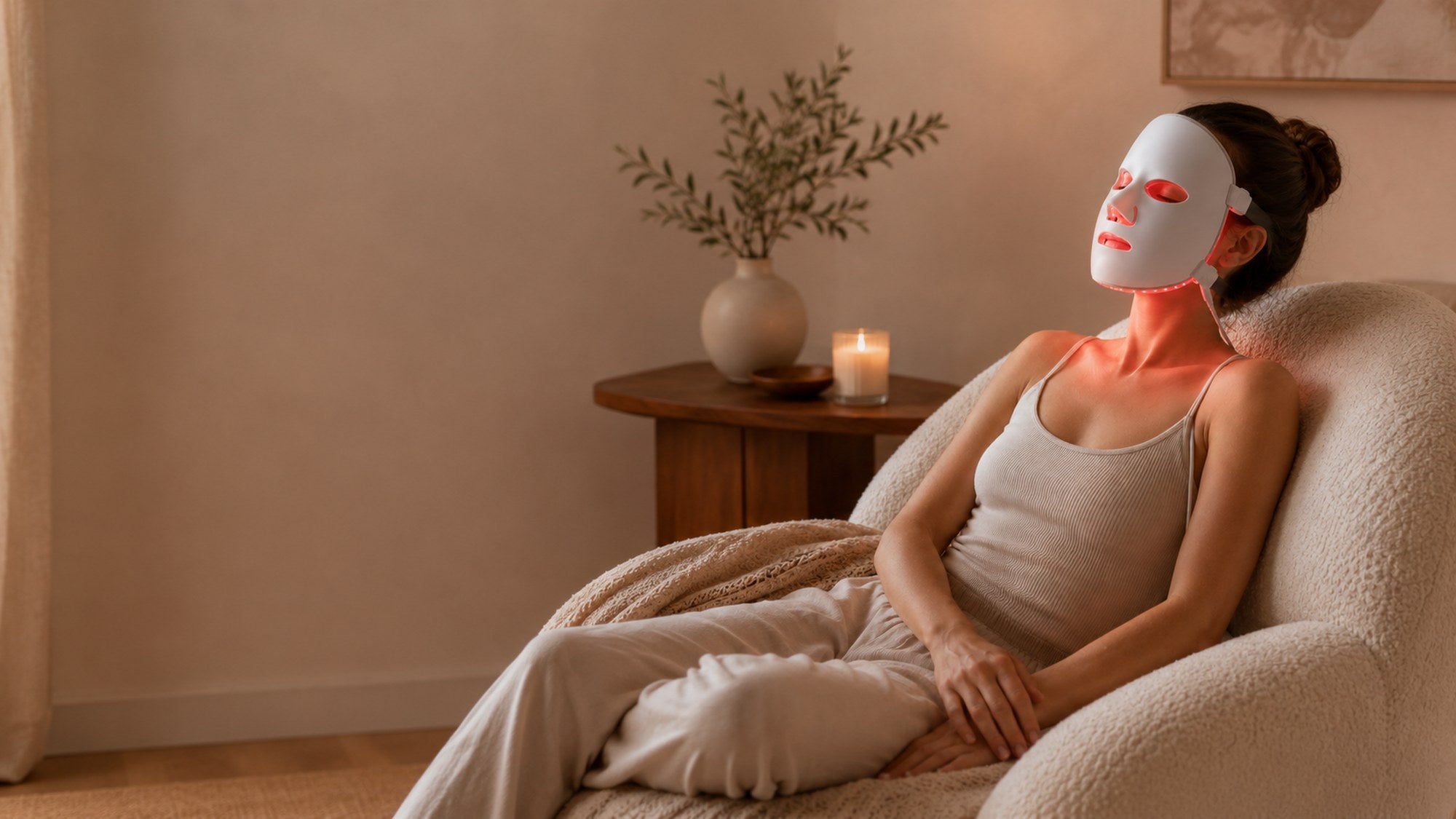LumaPeak beauty-focused red light ritual